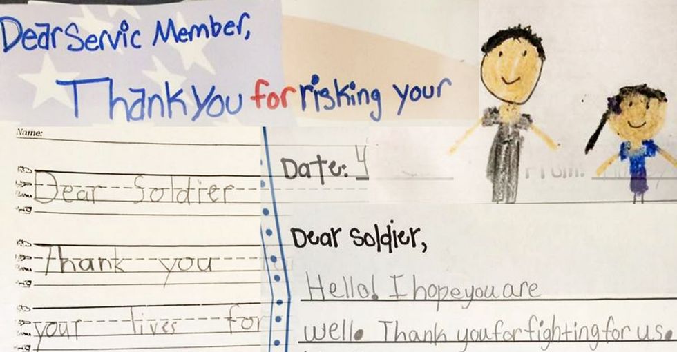 Read the surprising, hilarious, blunt, yet sweet letters kids write to the military.