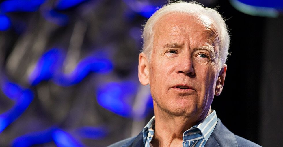 Joe Biden delivered a powerful speech about 'the only bipartisan thing left in America.'