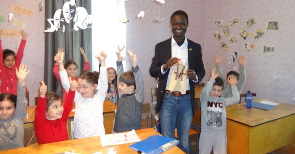 The story of one refugee who has dedicated himself to a life of service.
