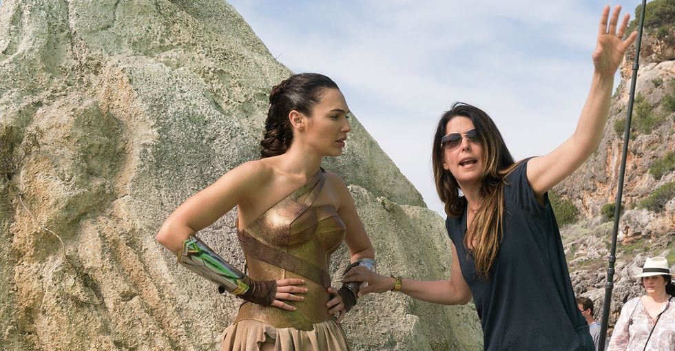 A website said having Patty Jenkins direct Wonder Woman was a risk. Twitter fired back.