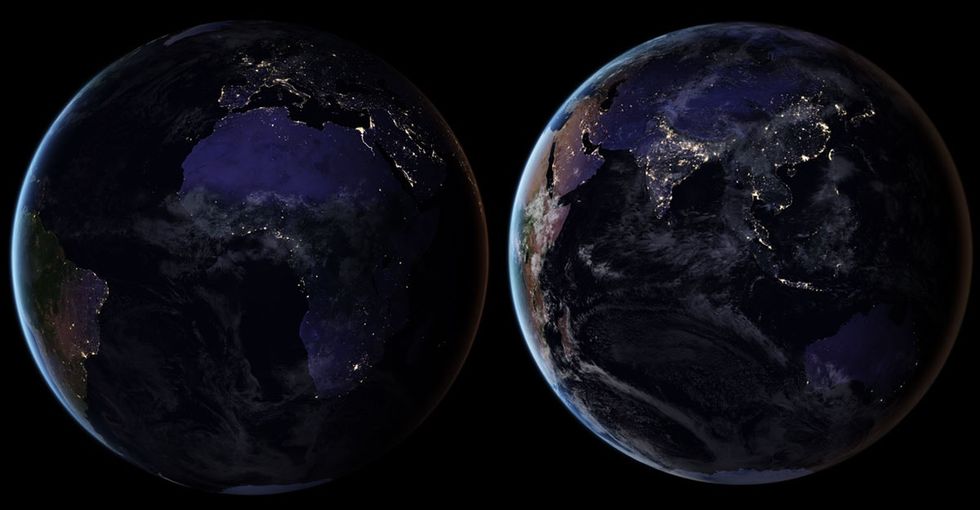 Ever need proof about how we've changed the Earth? Check out what it looks like at night.