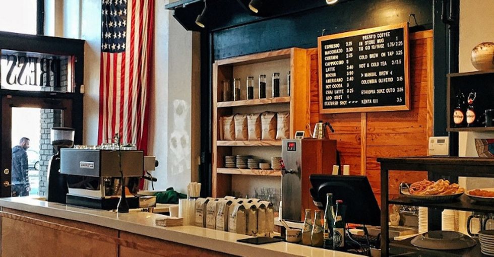 His uncomfortable experience in a coffee shop tells us a lot about race in America.