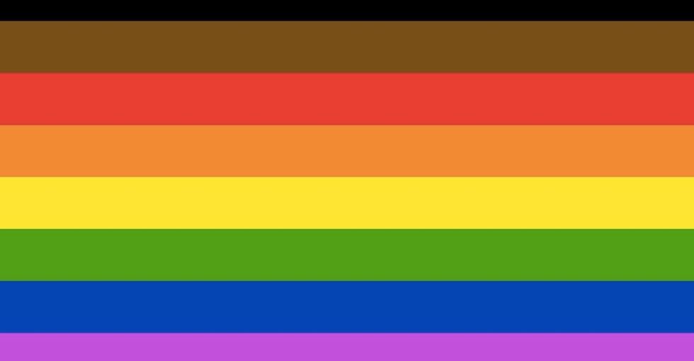 Philadelphia added 2 new stripes to the Pride flag. Here's ...