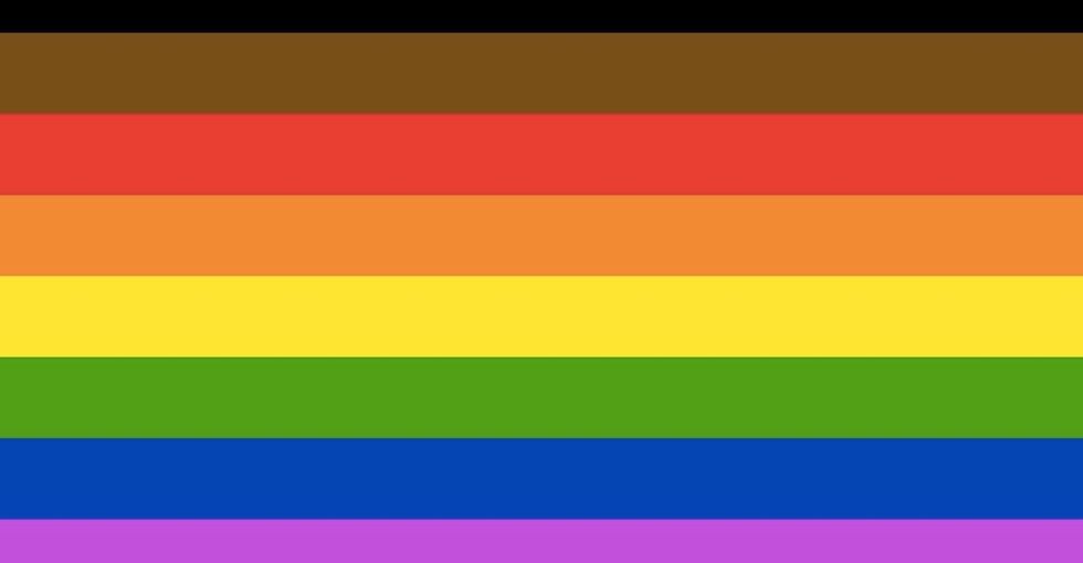 Philadelphia added 2 new stripes to the Pride flag. Here's what they stand for.