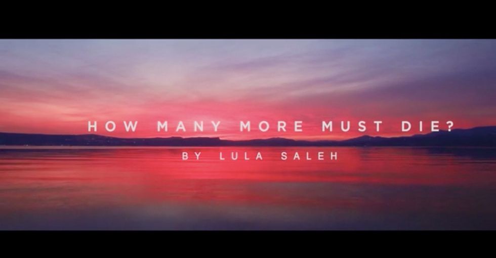An unforgettable spoken word piece explores the struggles facing refugees.