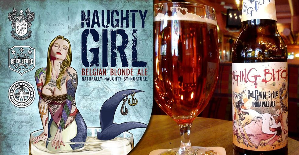 Think beer commercials are sexist? You should see these 7 labels.