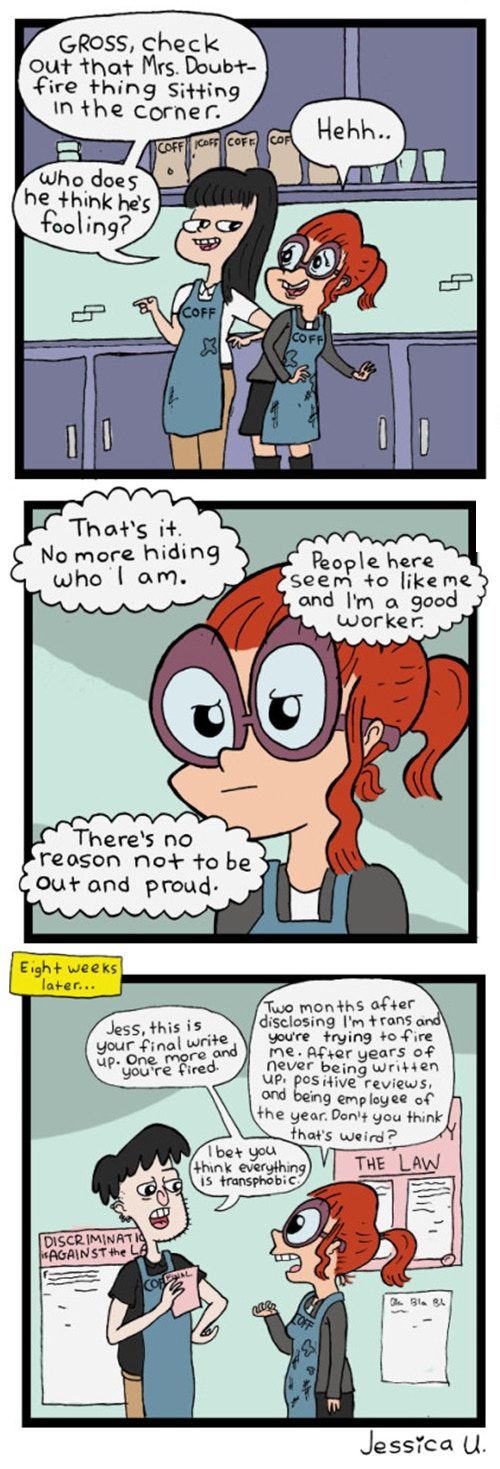 14 Eye-opening Comics About Life As A Transgender Person. - Upworthy