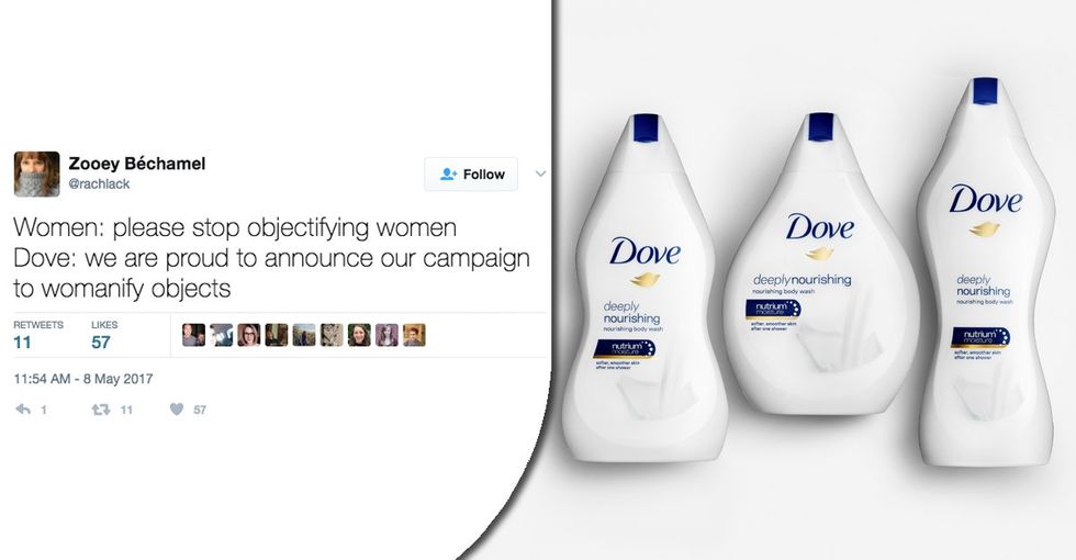 Dove's latest campaign is unintentionally funny and highlights a serious issue.