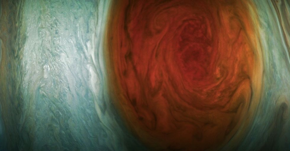 NASA's new pics of Jupiter's Great Red Spot are taking the internet by storm.