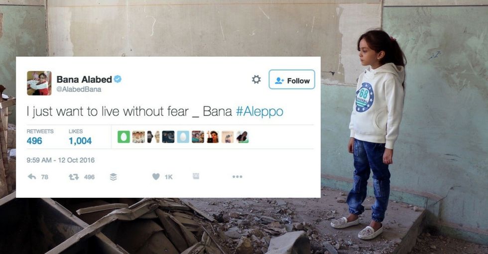 For months, this girl painted a frightening picture of Aleppo. Today, she's finally safe.