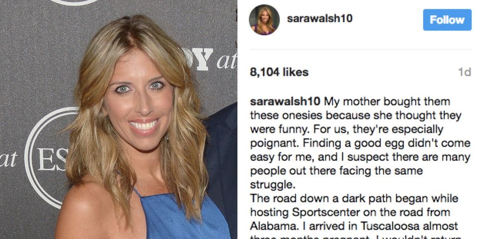 A sports anchor miscarried on-air years ago. Now she's finally writing about it.