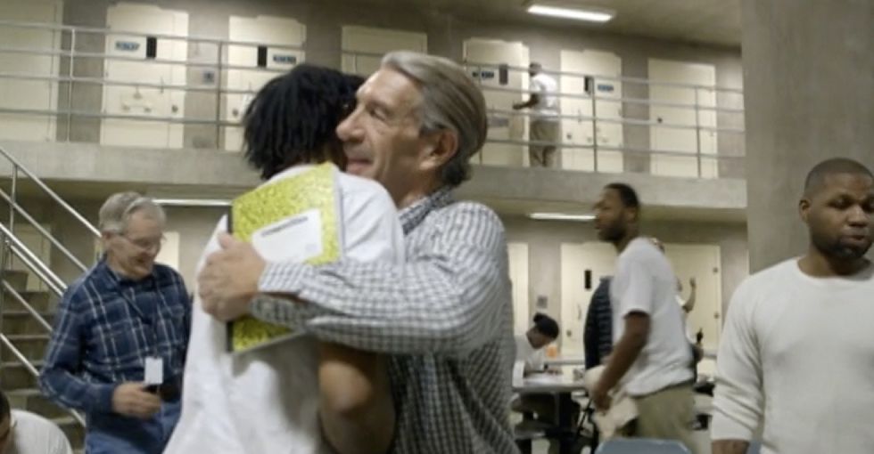 This church is practicing what they preach by bringing Christmas to people in prison.
