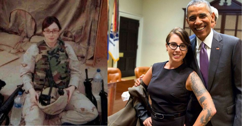 She returned from Iraq to a broken family. Then writing changed her life.