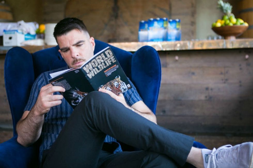 Zachary Quinto on saving tigers, Trump, and why hashtag activism is the real deal.
