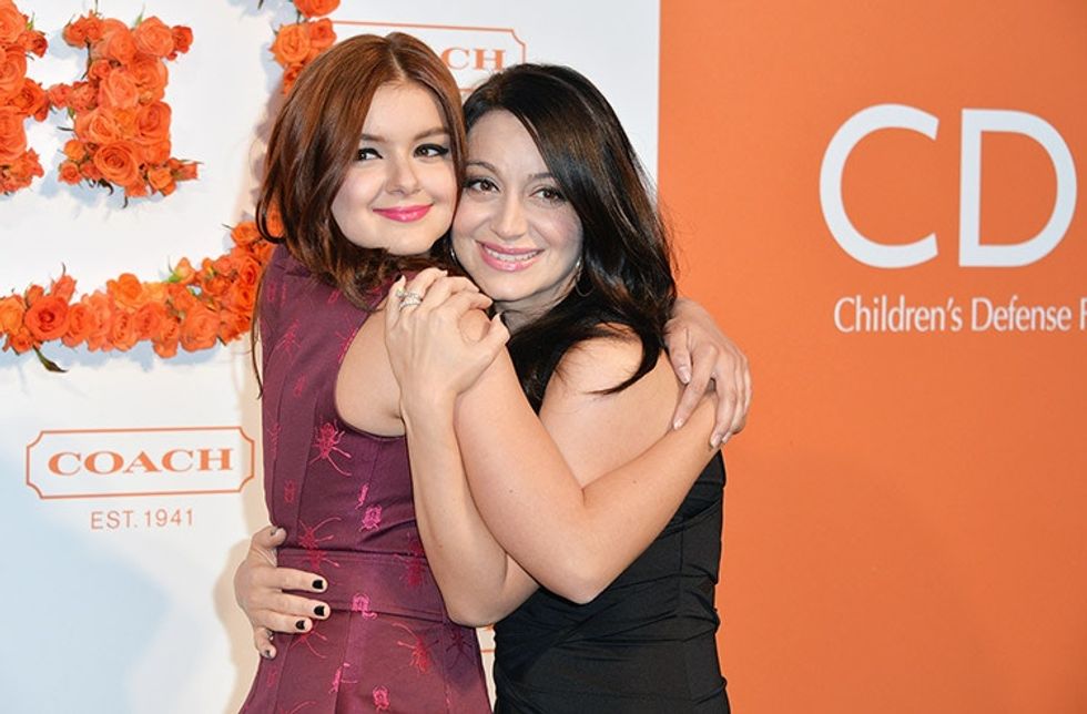 Ariel Winter's biological mom abused her. Her Mother's Day post is