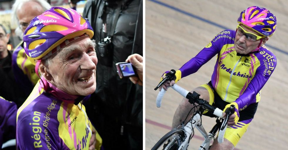 Age is just a number. Ask this remarkable, record-setting 105-year-old cyclist.