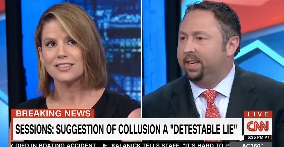 Kirsten Powers shut down a colleague who called Kamala Harris 'hysterical.'