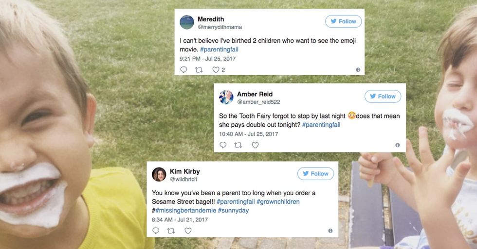 17 parents confess their worst and most hilarious failures.