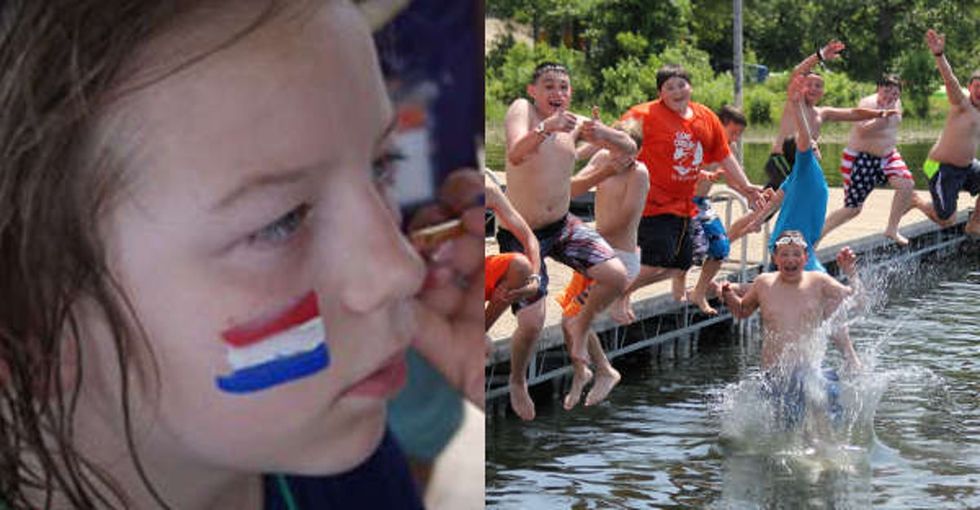 This free camp is helping military kids who've paid the highest price learn to be kids.