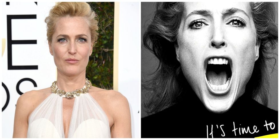 Will you swear with Gillian Anderson to help support mental health in young people?