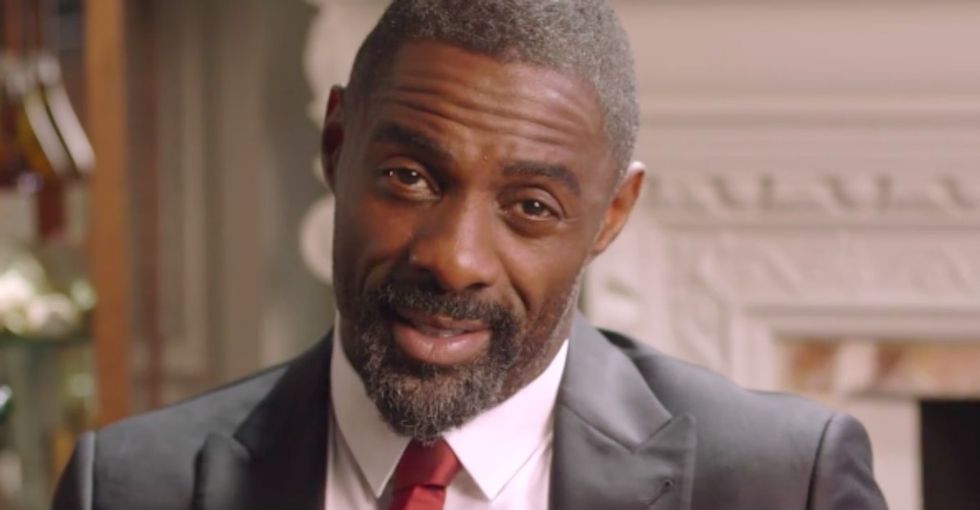 The delightful, charitable reason the internet's clamoring to get a date with Idris Elba.