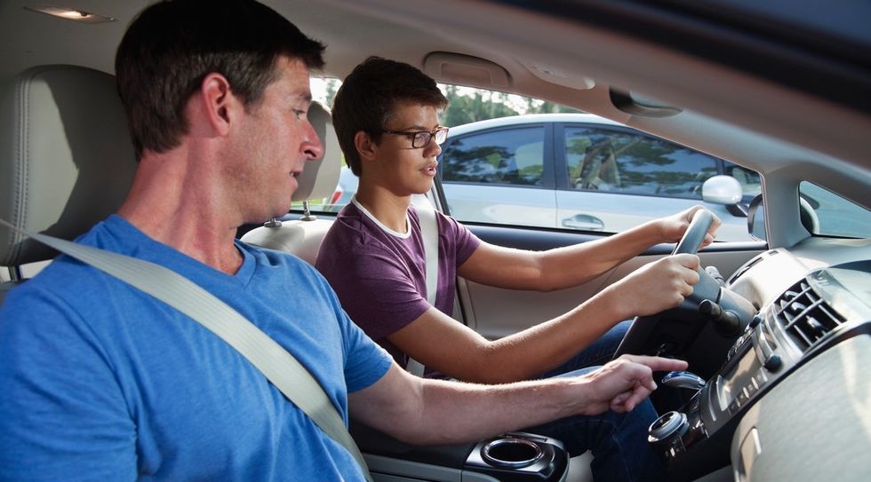 Take a deep breath. Now let's teach that teen of yours how to drive.