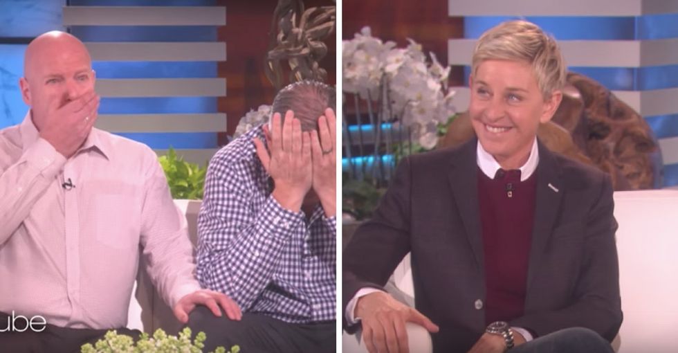 Foster kids deserve better. These dads know it. So Ellen helped them out.