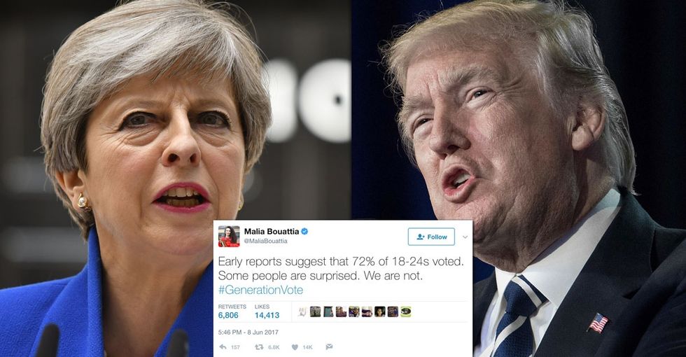 Young Brits just showed the world why showing up to vote matters.