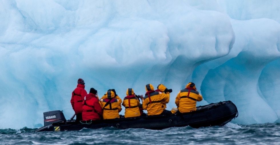 Greenland turning rainbow-colored seems funny, but the truth behind it is no joke.