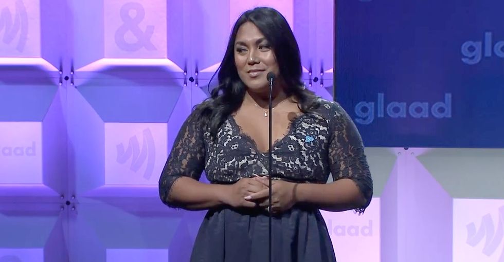 Watch trans military veteran Laila Ireland make a powerful case for equality.