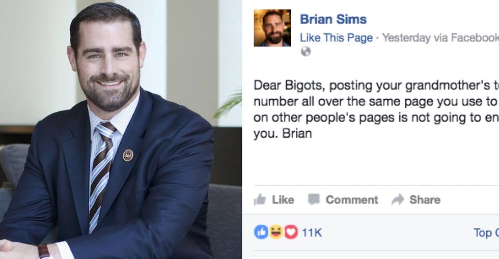 A troll attacked a gay lawmaker online. So he called the troll's grandma.