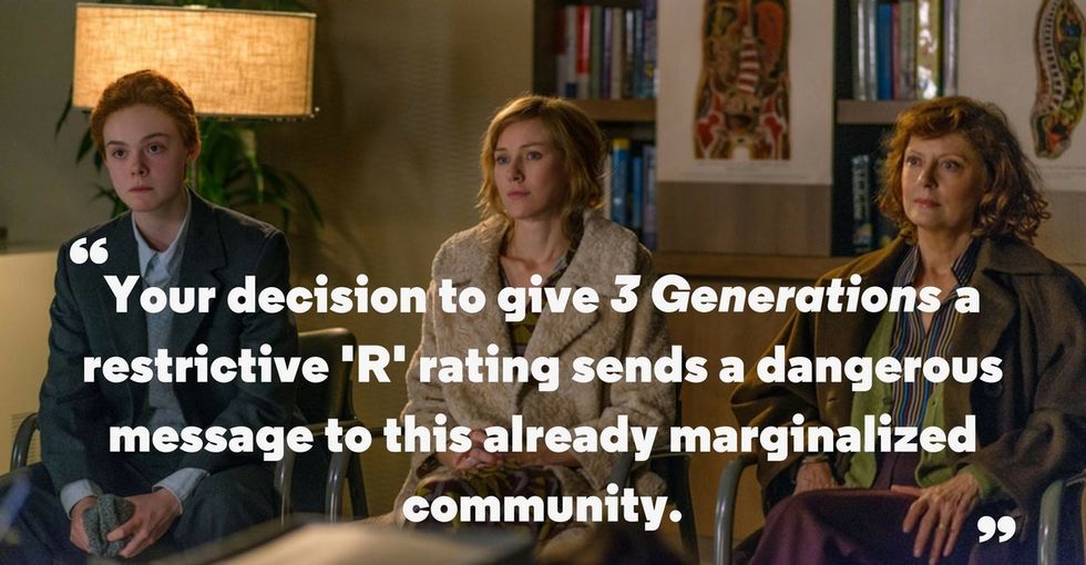 This tame movie got an R rating. GLAAD has an idea why, and it’s not good.