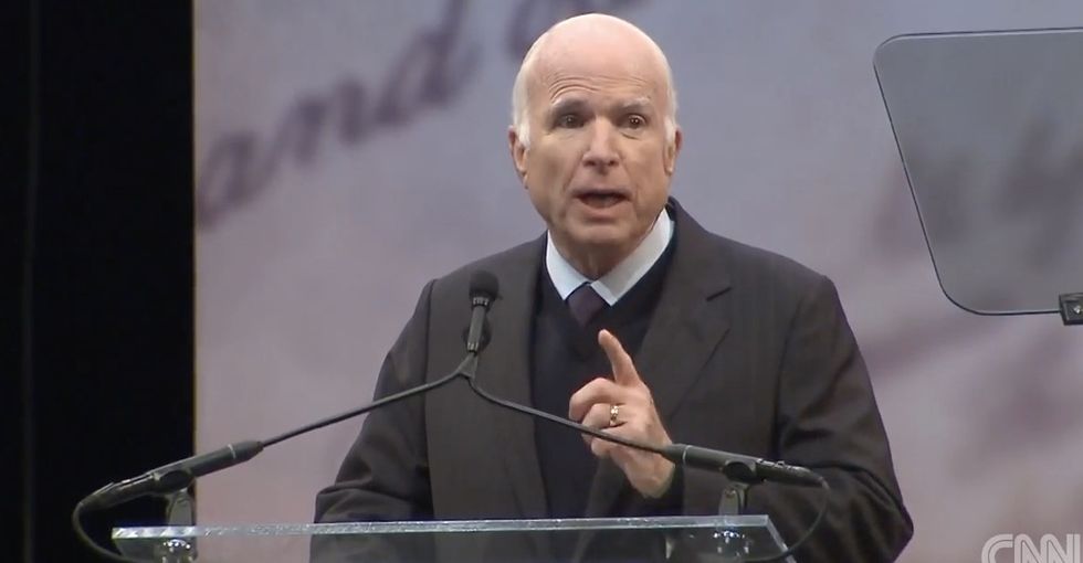 John McCain's emotional, career-encompassing speech will live on for generations to come.
