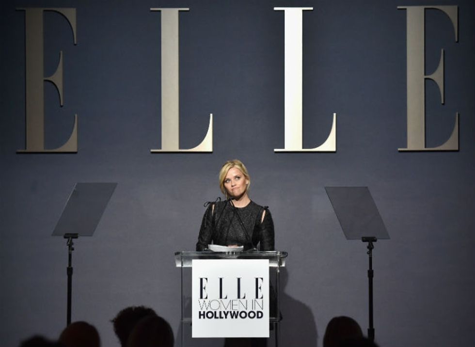 Reese Witherspoon revealed she was sexually assaulted at 16, in a powerful speech.