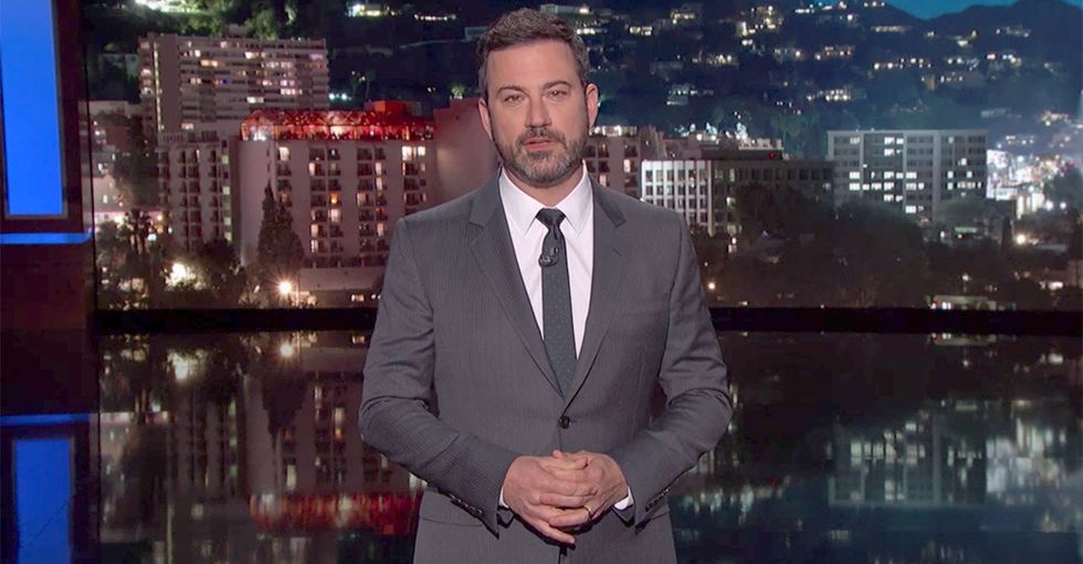 Jimmy Kimmel responds brilliantly to the backlash over his monologue on his son's health.