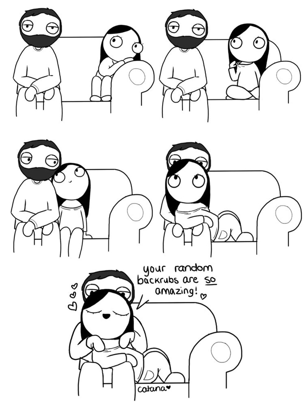 comic of couple