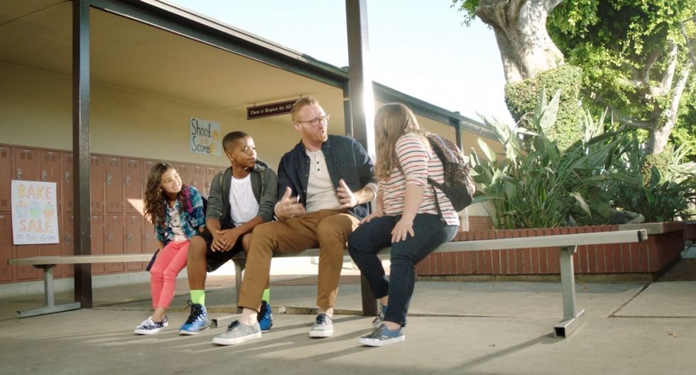 How this special ed teacher got creative in composing a crucial message to his students.