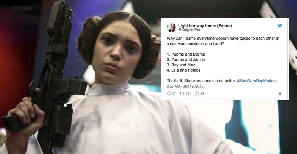 'Star Wars' fans are using this hashtag to ask Disney to do better.