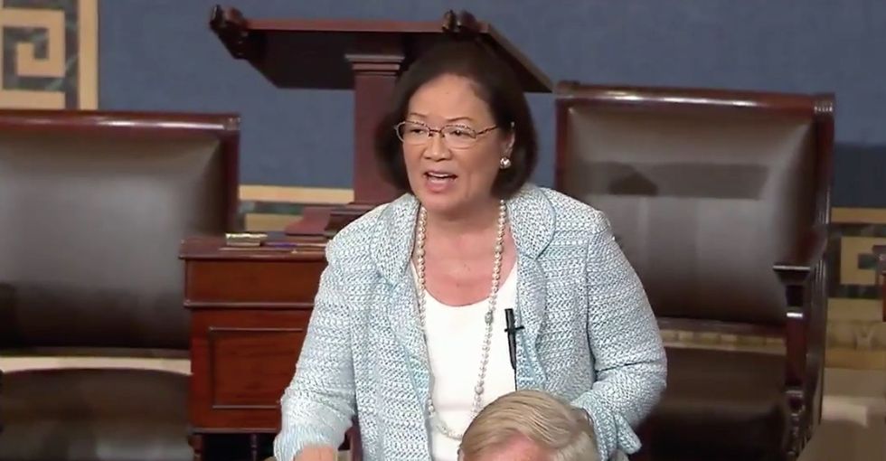 The best part of last night's health care debacle was this senator's heartfelt speech.