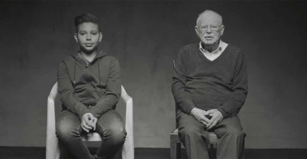 Ahmed is a refugee. Harry was too. Their 2-minute video is heartbreaking.