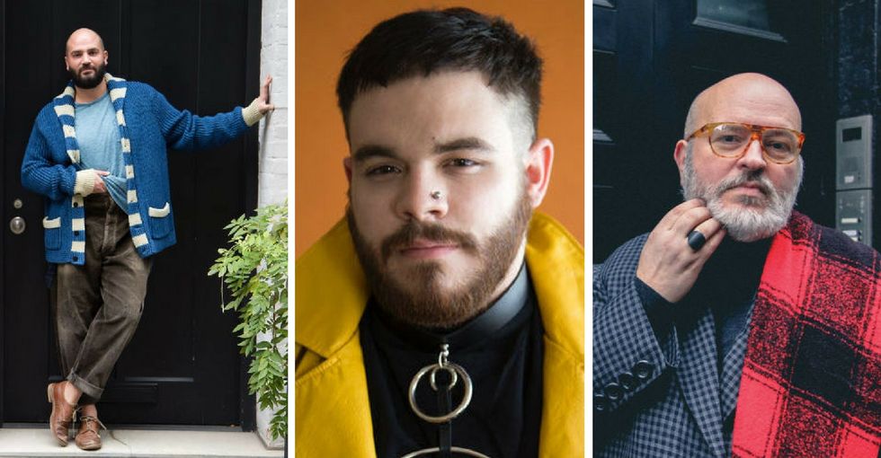 LGBTQ male models break down gender norms on new boundary-pushing site.