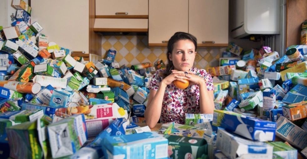 A photographer saved his trash for 4 years. These stunning photos are the result.