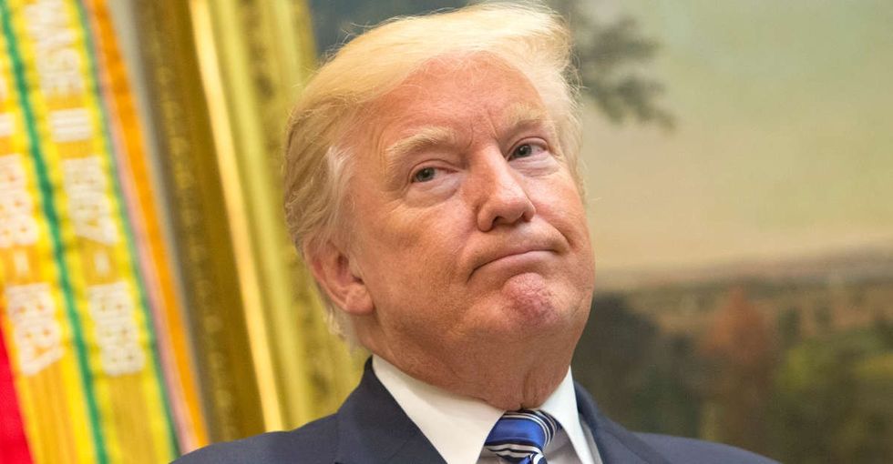 Trump is tweeting about himself and not the Minnesota mosque bombing. That matters.