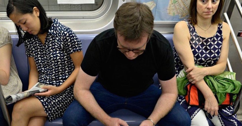 'No manspreading': Madrid adds a no-nonsense sign to its public transit vehicles.