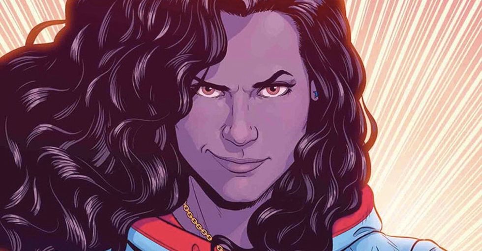 The lesbian and bisexual characters I saw on TV kept dying, so I switched to comic books.