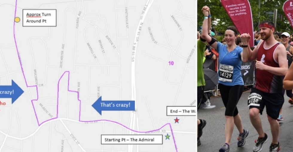 Why is this 5K race route so confusing? Because it was drawn by politicians.