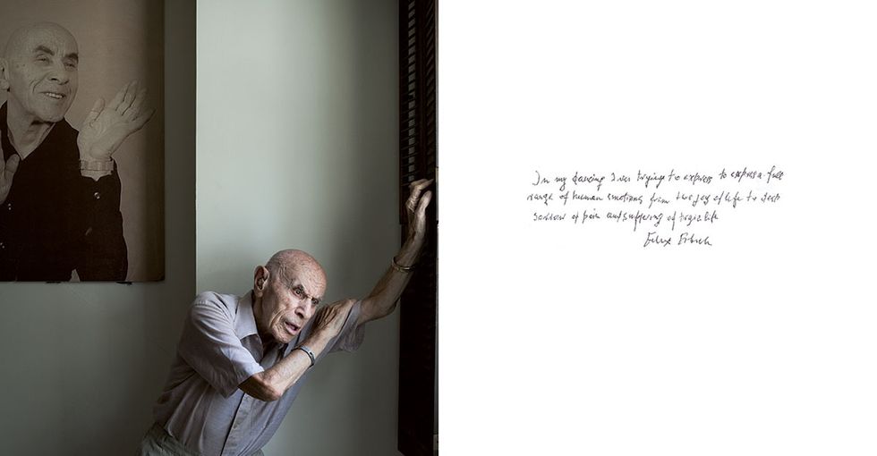 14 poignant pics of Holocaust survivors and 14 heart-wrenching notes to go with them.