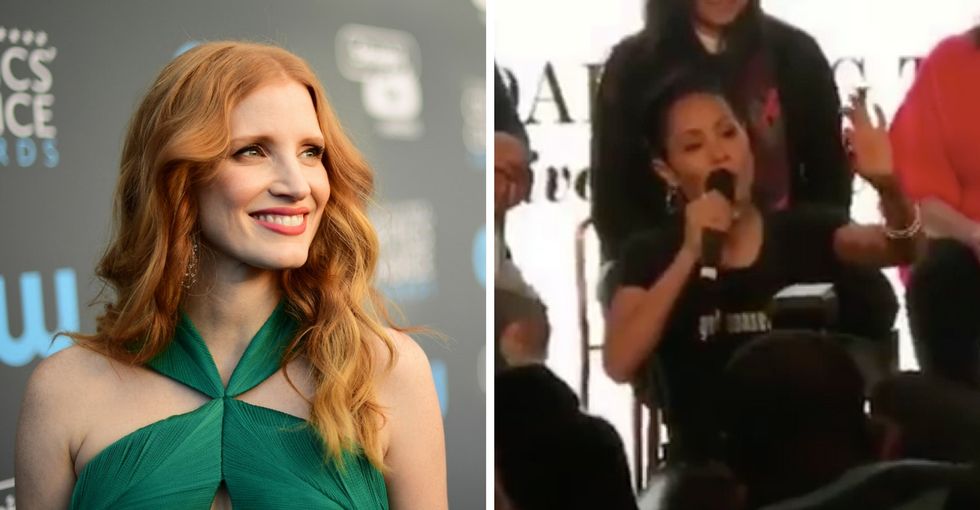 Jada Pinkett Smith's fiery defense of Jessica Chastain is what Hollywood needs.