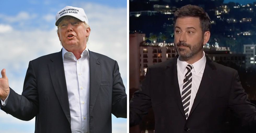 Jimmy Kimmel appealed directly to Trump voters during his monologue.