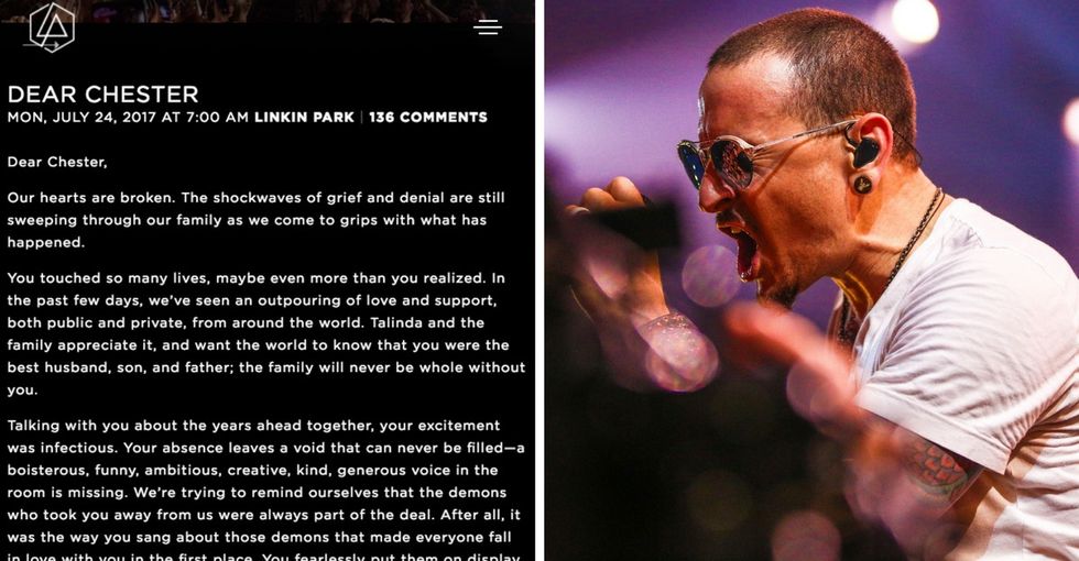 Linkin Park's touching tribute to Chester Bennington reminds us why he matters.